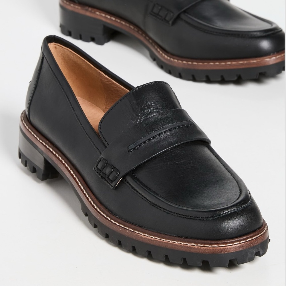 Madewell Corinne Black Loafers